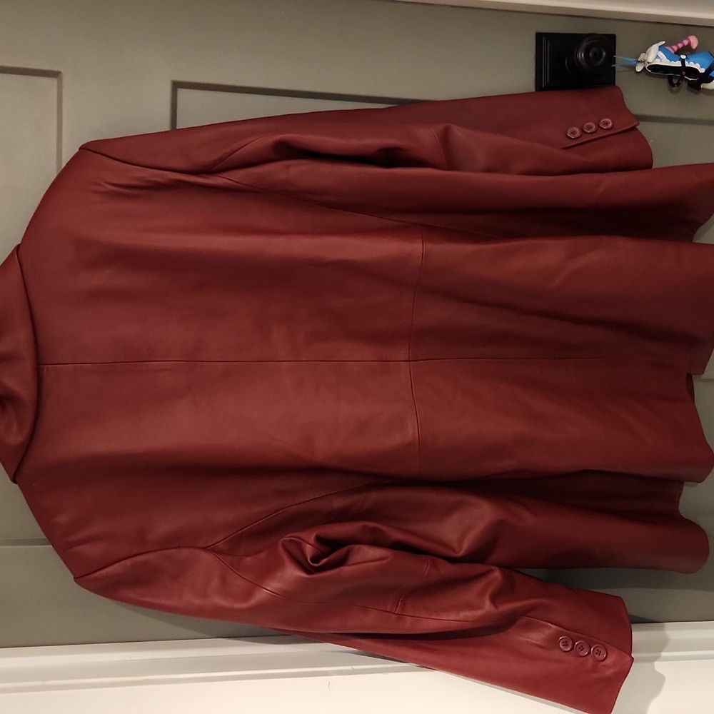 Preston & York Lamb Skin PLUS SIZE jacket 2X. - Picture 6 of 11
